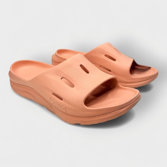 HOKA Ora Recovery Slide 3 Men’s 14 Sandstone/Sandstone Lightweight Slides - Picture 1 of 9